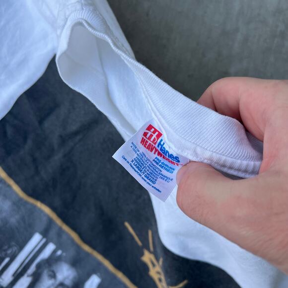 Vintage dc talk white music graphic t shirt - Picture 4 of 8